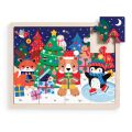 Mudpuppy Puzzle Weihnachten 12 Teile